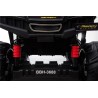 Auto Macchina Elettrica Fuoristrada Racing 2 Posti 12V per Bambini porte apribili Con telecomando (Bianca)