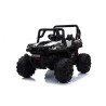 Auto Macchina Elettrica Fuoristrada Racing 2 Posti 12V per Bambini porte apribili Con telecomando (Bianca)