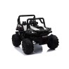 Auto Macchina Elettrica Fuoristrada Racing 2 Posti 12V per Bambini porte apribili Con telecomando (Bianca)
