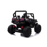 Auto Macchina Elettrica Fuoristrada Racing 2 Posti 12V per Bambini porte apribili Con telecomando (Bianca)