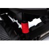 Auto Macchina Elettrica Fuoristrada Racing 2 Posti 12V per Bambini porte apribili Con telecomando (Bianca)