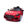 Auto Macchina Elettrica per Bambini Mercedes AMG GTR 12V Porte Apribili Full Optional con telecomando Rosso