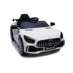 Auto Macchina Elettrica per Bambini Mercedes AMG GTR 12V Porte Apribili Full Optional con telecomando