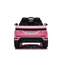 Auto Macchina Elettrica Range Rover Evoque 12V per Bambini porte apribili Con telecomando Full accessori (ROSA)