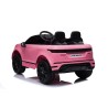 Auto Macchina Elettrica Range Rover Evoque 12V per Bambini porte apribili Con telecomando Full accessori (ROSA)