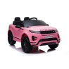 Auto Macchina Elettrica Range Rover Evoque 12V per Bambini porte apribili Con telecomando Full accessori (ROSA)