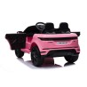 Auto Macchina Elettrica Range Rover Evoque 12V per Bambini porte apribili Con telecomando Full accessori (ROSA)