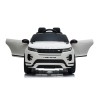 Auto Macchina Elettrica Range Rover Evoque 12V per Bambini porte apribili Con telecomando Full accessori (BIANCA)