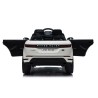 Auto Macchina Elettrica Range Rover Evoque 12V per Bambini porte apribili Con telecomando Full accessori (BIANCA)