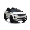 Auto Macchina Elettrica Range Rover Evoque 12V per Bambini porte apribili Con telecomando Full accessori (BIANCA)