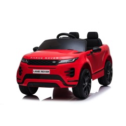 Auto Macchina Elettrica Range Rover Evoque 12V per Bambini porte apribili Con telecomando Full accessori (ROSSA)