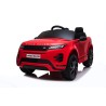 Auto Macchina Elettrica Range Rover Evoque 12V per Bambini porte apribili Con telecomando Full accessori (ROSSA)