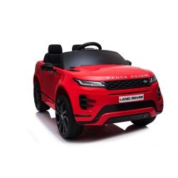 Auto Macchina Elettrica Range Rover Evoque 12V per Bambini porte apribili Con telecomando Full accessori (ROSSA)