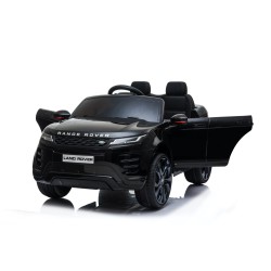 Auto Macchina Elettrica Range Rover Evoque 12V per Bambini porte apribili Con telecomando Full accessori (NERO)