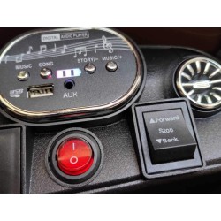 Auto Macchina Elettrica per Bambini 12V Mercedes GLC Coupè Concept con telecomando Gialla