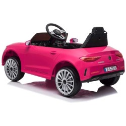 Auto Macchina Elettrica per Bambini 12V Mercedes GLC Coupè Concept con telecomando Gialla