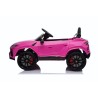 Auto Macchina Elettrica per Bambini 12V Lamborghini URUS con Telecomando Rosa Porte apribili Led e suoni Mp3