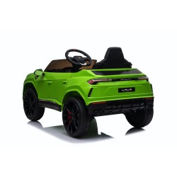 Auto Macchina Elettrica per Bambini 12V Lamborghini URUS Verde con Telecomando Porte apribili Led e suoni Mp3
