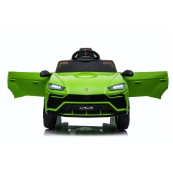 Auto Macchina Elettrica per Bambini 12V Lamborghini URUS Verde con Telecomando Porte apribili Led e suoni Mp3
