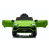 Auto Macchina Elettrica per Bambini 12V Lamborghini URUS Verde con Telecomando Porte apribili Led e suoni Mp3