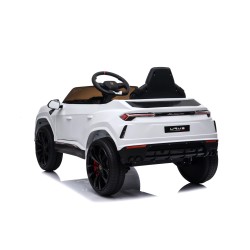 Auto Macchina Elettrica per Bambini 12V Lamborghini URUS Bianca con Telecomando Porte apribili Led e suoni Mp3
