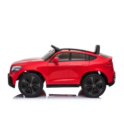 Auto Macchina Elettrica per Bambini 12V Mercedes GLC Coupè con telecomando Rossa