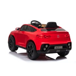 Auto Macchina Elettrica per Bambini 12V Mercedes GLC Coupè con telecomando Rossa
