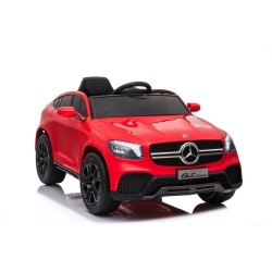 Auto Macchina Elettrica per Bambini 12V Mercedes GLC Coupè con telecomando Rossa