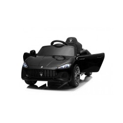 Macchina Elettrica per Bambini 12V Maserati GranCabrio con sedile in pelle Telecomando Porte apribili Led e suoni Mp3