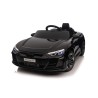 Auto Macchina Elettrica per Bambini 12V Audi RS e-tron GT Sedile Pelle con Telecomando Nera