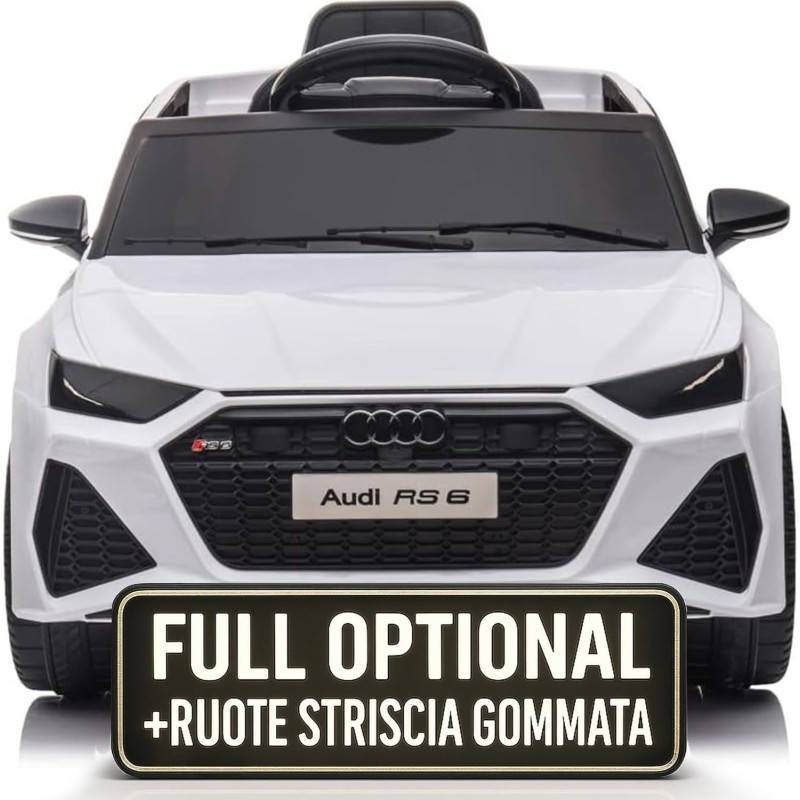 Audi RS 6 12V Auto Elettrica per Bambini | Toyscar