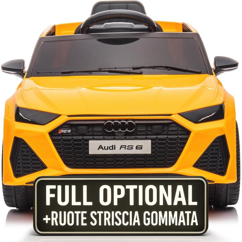 Audi RS 6 12V Auto Elettrica per Bambini | Toyscar