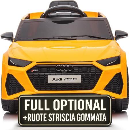 Audi RS 6 12V Auto Elettrica per Bambini | Toyscar