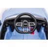 Auto Macchina Elettrica 12V NEW Audi R8 Spyder per Bambini Led MP3 con Telecomando Sedile in pelle Blue
