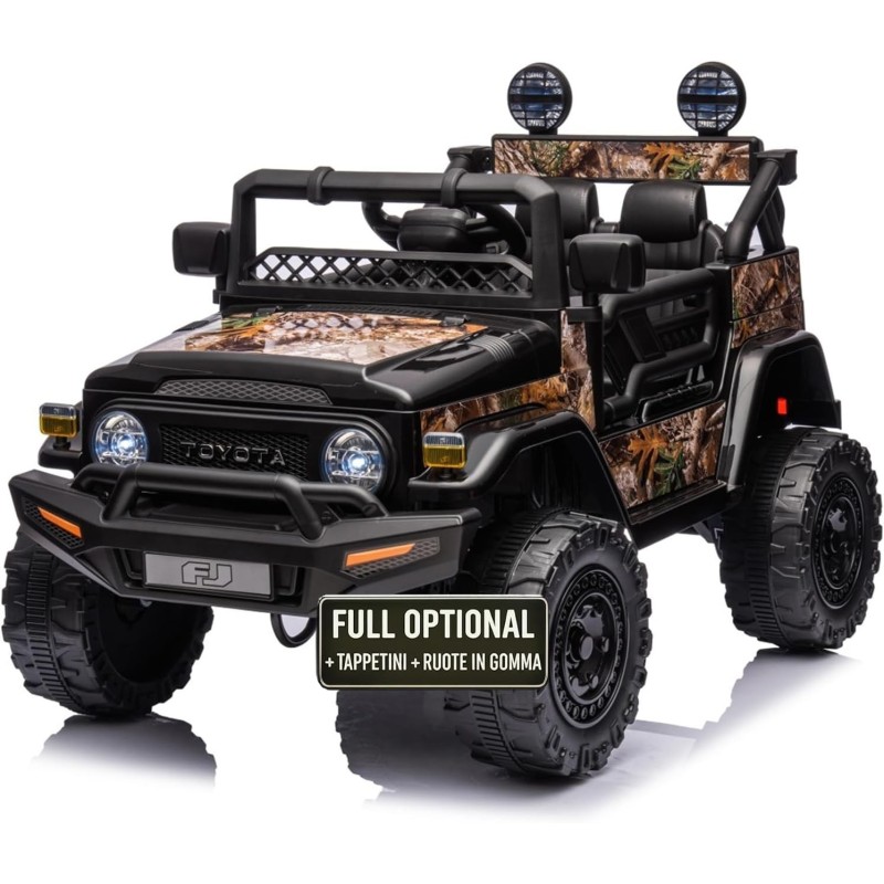 Toyota FJ Cruiser 12V Rosa Auto Elettrica Bambini | Toyscar
