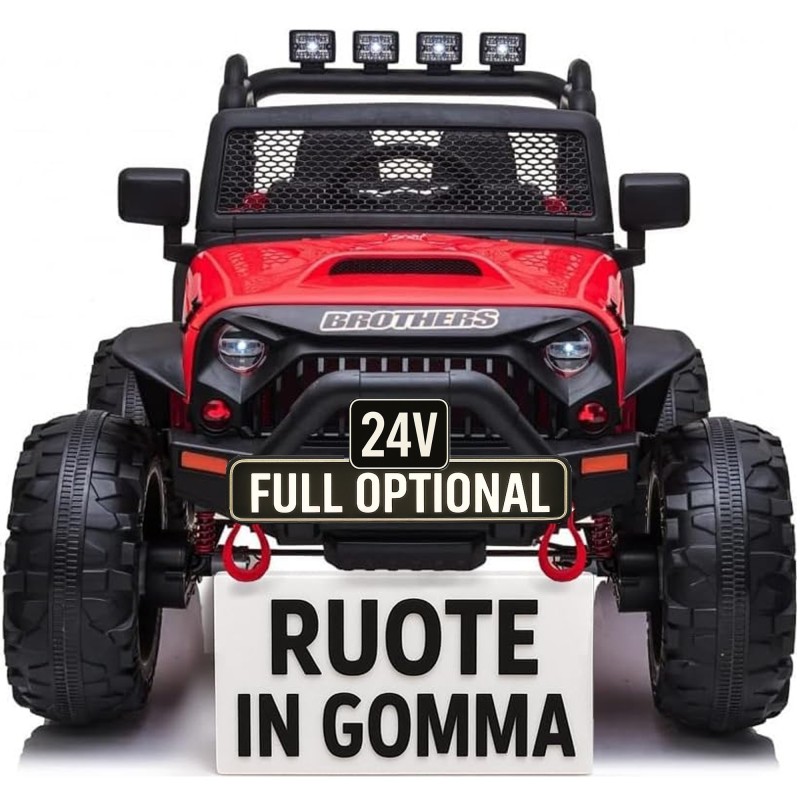 Big Adventure 24V 400W Auto Elettrica 2 Posti | Toyscar
