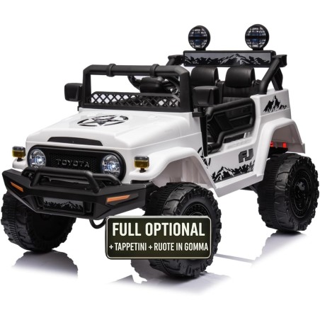 Toyota FJ Cruiser 12V Rosa Auto Elettrica Bambini | Toyscar