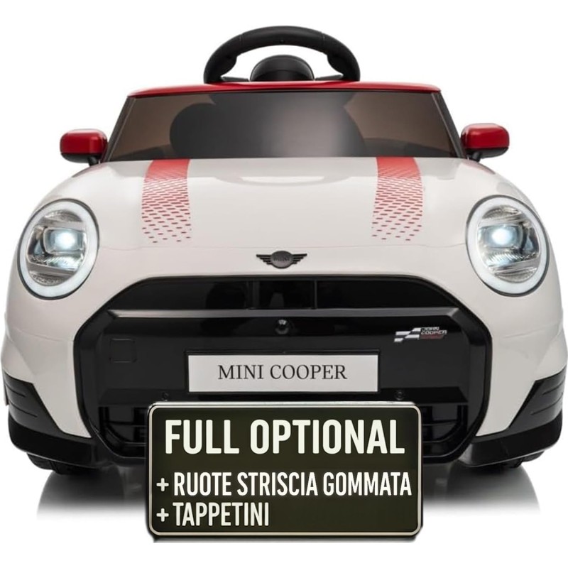 Mini Cooper S Cabrio 12V Auto Elettrica per Bambini | Toyscar