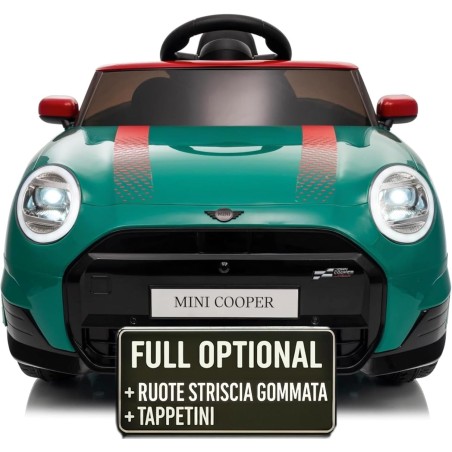 Mini Cooper S Cabrio 12V Auto Elettrica per Bambini | Toyscar