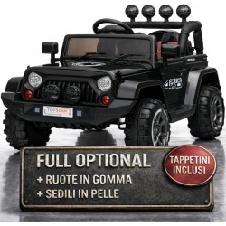 Auto Elettrica Jeep Adventure 12V per Bambini | Toyscar