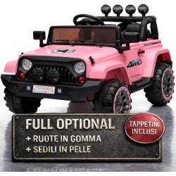 Auto Elettrica Jeep Adventure 12V per Bambini | Toyscar