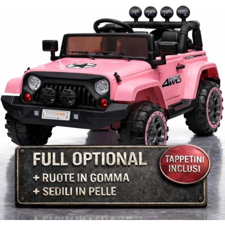 Auto Elettrica Jeep Adventure 12V per Bambini | Toyscar