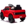 Auto Elettrica Bambini Ford Raptor 12V con Telecomando Porte Apribili, Bluetooth Luci LED e TAPPETINI Inclusi (Rossa)