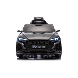 Auto Macchina Elettrica per Bambini 12V Audi SQ8 e-tron Sedile Pelle con Telecomando Cintura di Sicurezza Porte Apribili