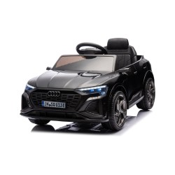 Auto Macchina Elettrica per Bambini 12V Audi SQ8 e-tron Sedile Pelle con Telecomando Cintura di Sicurezza Porte Apribili