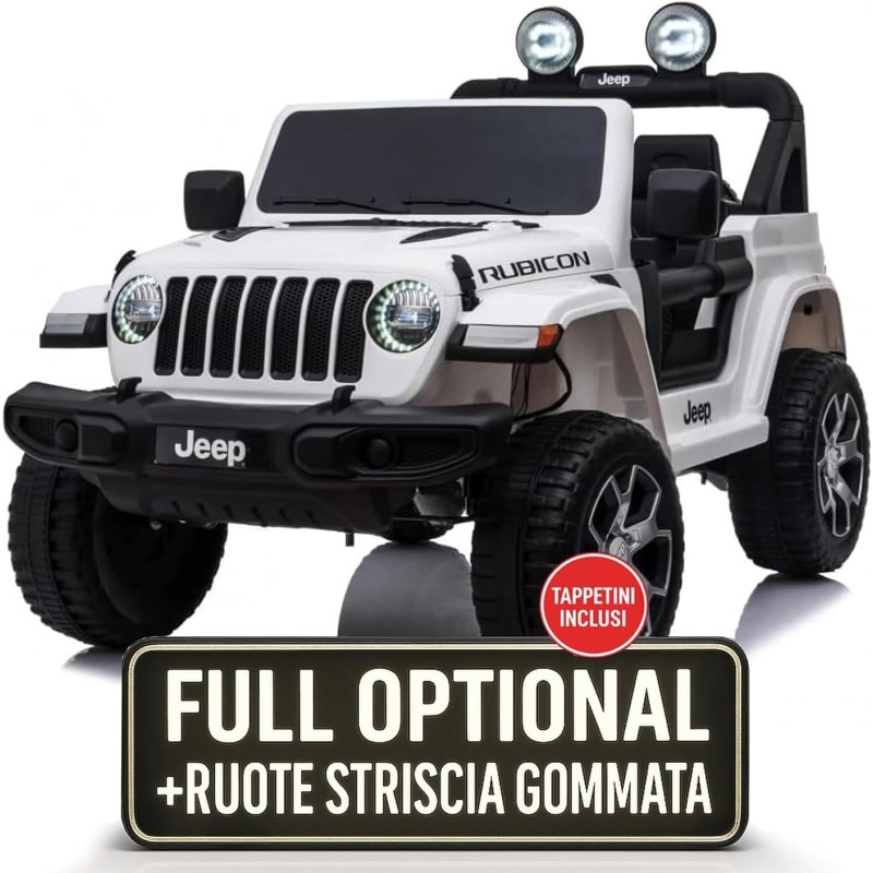 Jeep Wrangler Rubicon 12V Auto Elettrica Bambini | Toyscar